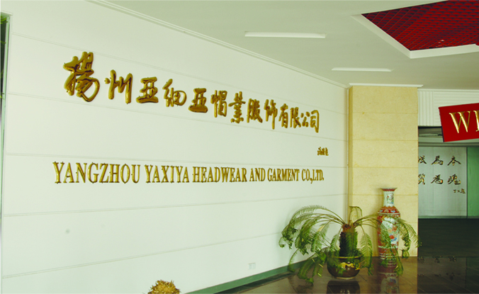 YANGZHOU YAXIYA HEADWEAR&GARMENT CO.,LTD